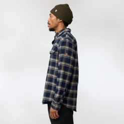 Heren Fjallraven Ovik Heavy Flannel shirt M