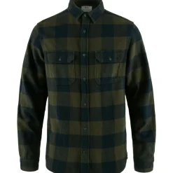 Heren Fjallraven Ovik Heavy Flannel shirt M