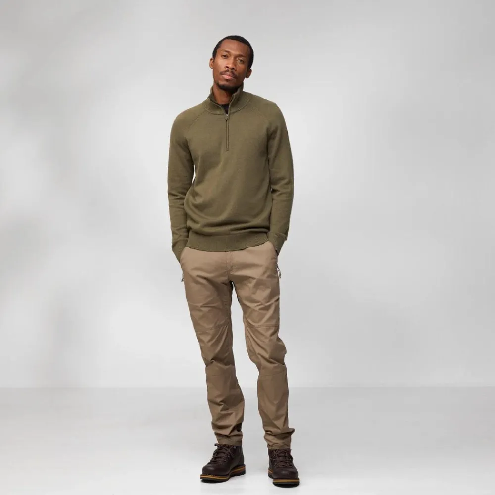 Heren Fjallraven Ovik Lite Half Zip M