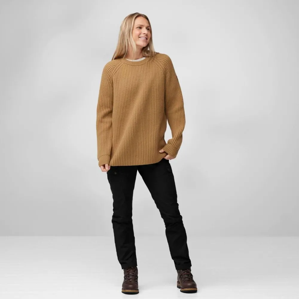 DAMES Fjallraven Ovik Rib Sweater W