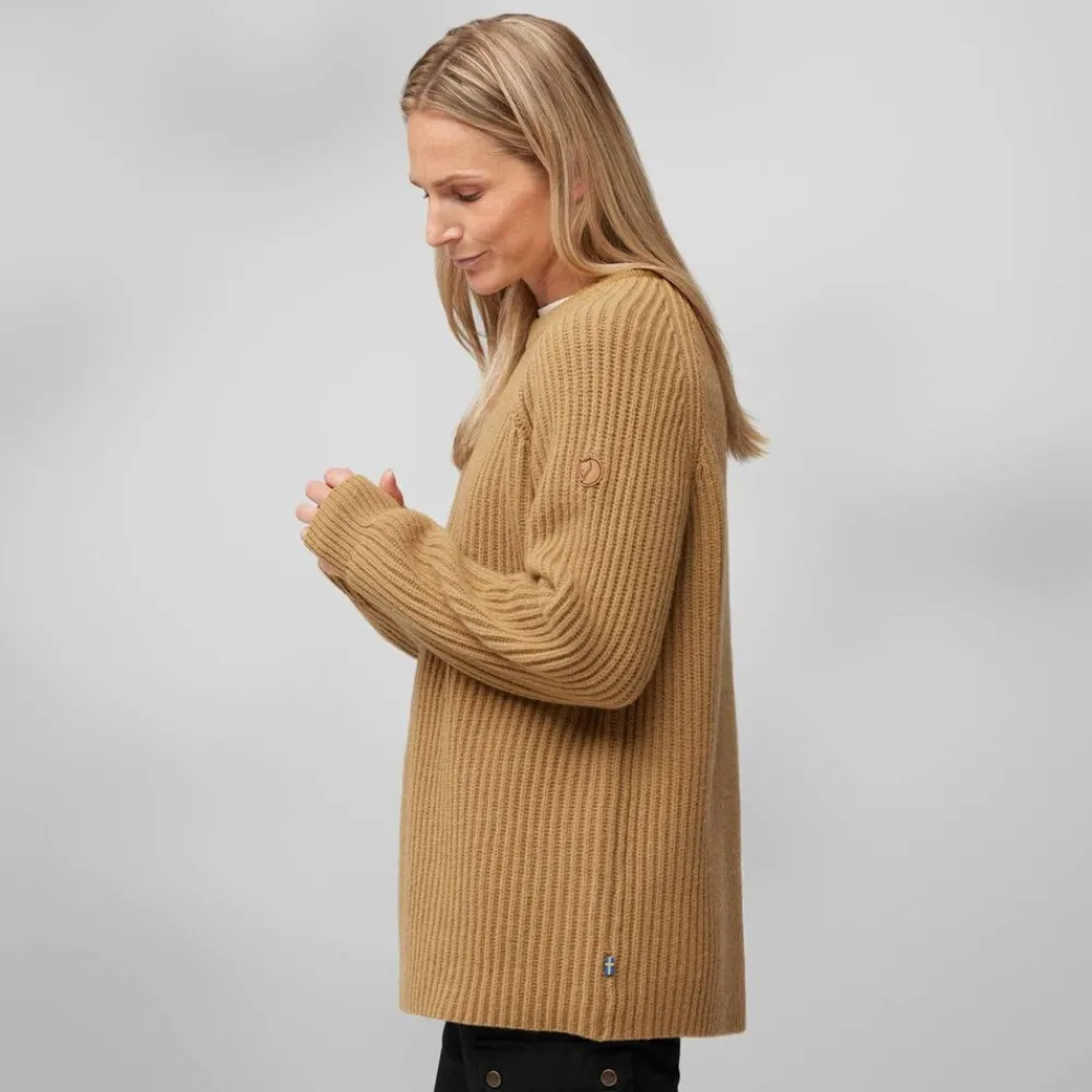 DAMES Fjallraven Ovik Rib Sweater W