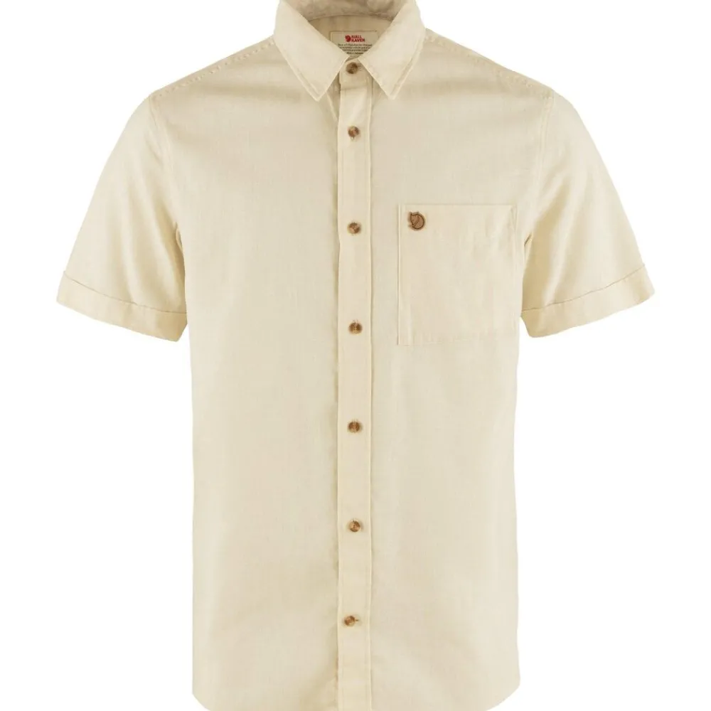 Heren Fjallraven Ovik travel shirt ss M