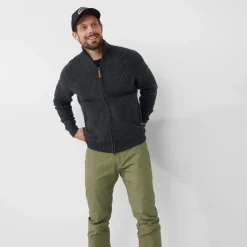 Heren Fjallraven Ovik zip cardgan knit M