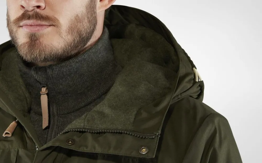 Heren Fjallraven Singi wool padded parka m