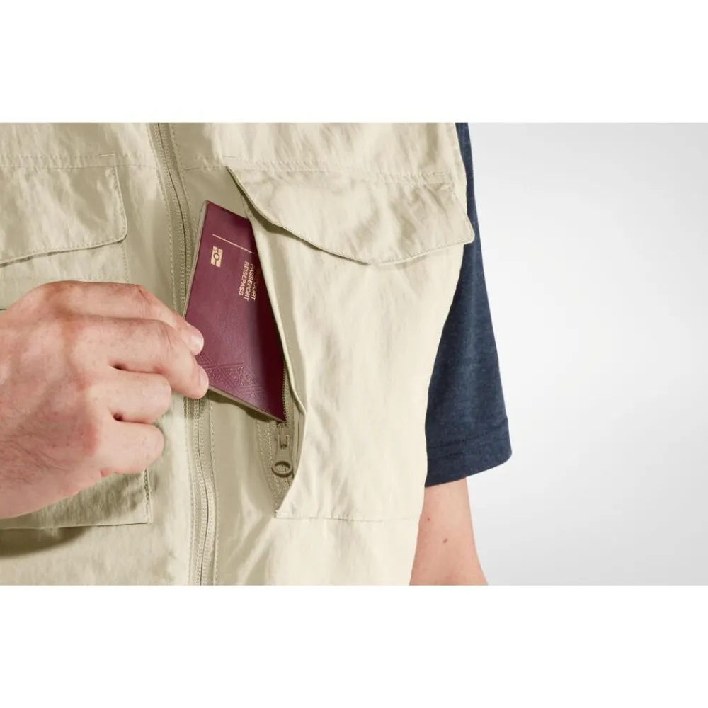 Heren Fjallraven Travellers MT vest M