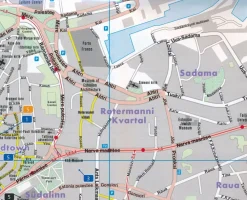 Freytag & Berndt Stadsplattegrond Tallinn City Pocket