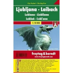 Freytag en Berndt Stadsplattegrond Ljubljana