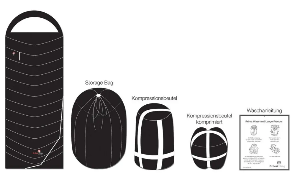 GRUEZI-BAG Biopod DownWool Summer Comfort
