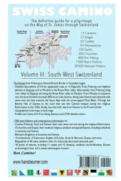 Hans Beumer Wandelgids Swiss Camino Volume III Southwest