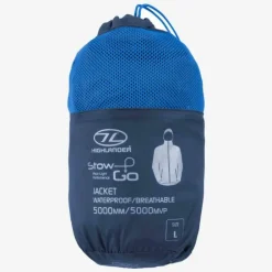 Heren Highlander Stow & Go Packaway Jacket - regenjas