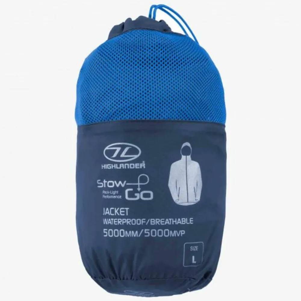 Heren Highlander Stow & Go Packaway Jacket - regenjas