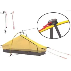 Hilleberg Pole Holder Kit for the Akto stokhouder