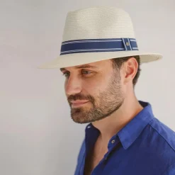 DAMES House of Ord Stripe Fedora