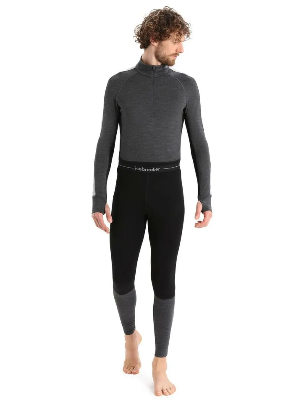 Heren Icebreaker M 260 zoneknit leggings