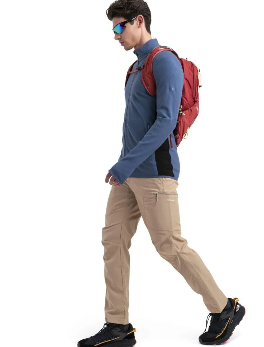 Heren Icebreaker M Descender LS Zip