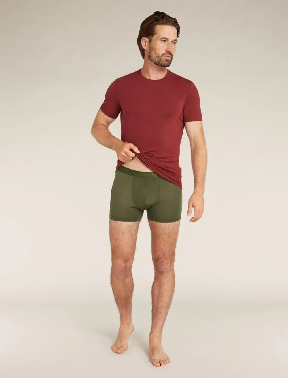 Heren Icebreaker M Merino 125 Cool-Lite Anatomica boxers