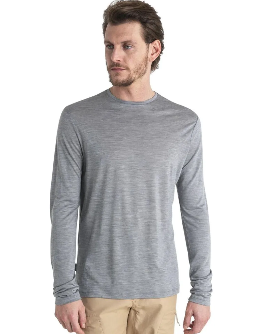 Heren Icebreaker M Merino 125 Cool-lite Sphere III LS Tee