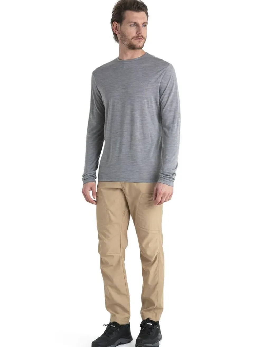 Heren Icebreaker M Merino 125 Cool-lite Sphere III LS Tee