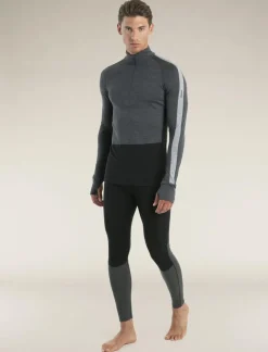 Heren Icebreaker M Merino 200 LS Half Zip