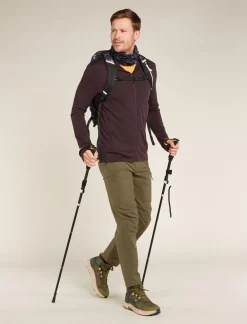 Heren Icebreaker M merino 260 quantum IV LS Zip Hoodie