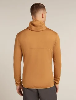 Heren Icebreaker M Merino 560 RealFleece Elemental LS Zip Hoodie
