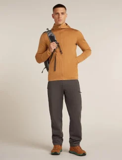 Heren Icebreaker M Merino 560 RealFleece Elemental LS Zip Hoodie