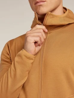Heren Icebreaker M Merino 560 RealFleece Elemental LS Zip Hoodie