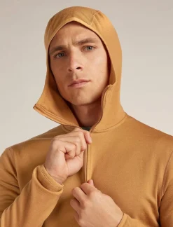 Heren Icebreaker M Merino 560 RealFleece Elemental LS Zip Hoodie