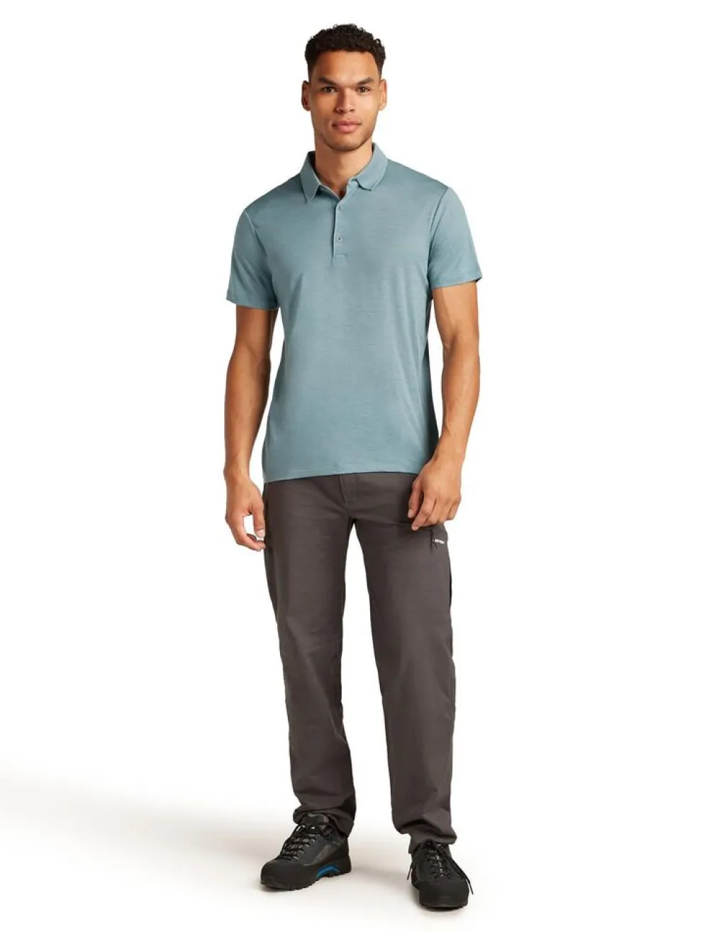 Heren Icebreaker M Merino 150 tech lite III SS polo