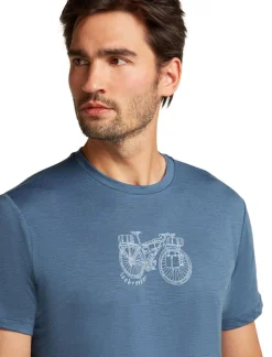 Heren Icebreaker M Merino 150 Tech Lite ss Tee Adventure Ride