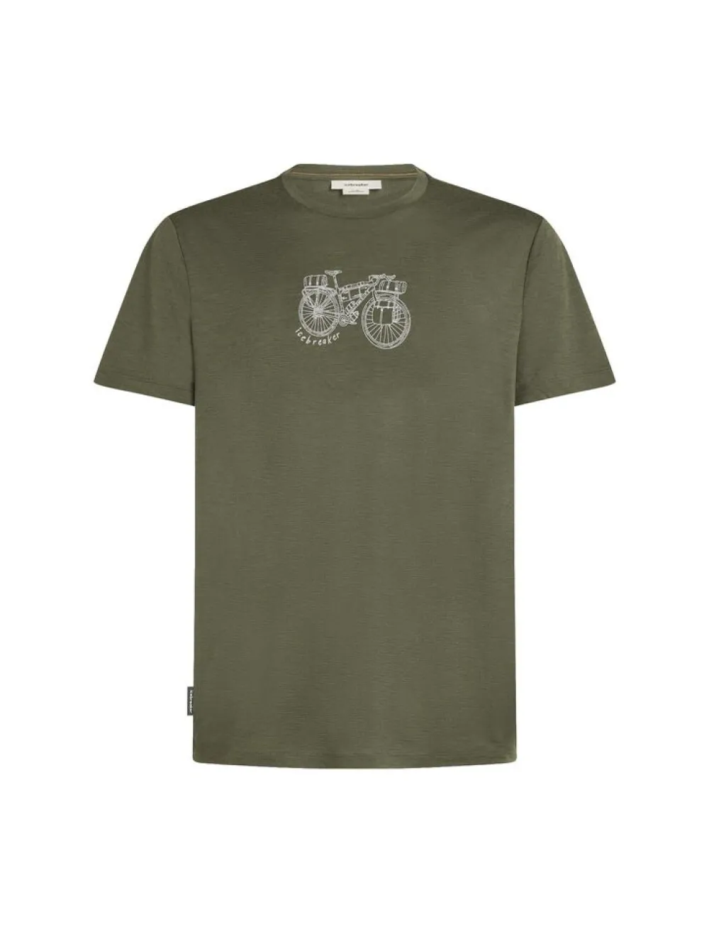 Heren Icebreaker M Merino 150 Tech Lite ss Tee Adventure Ride