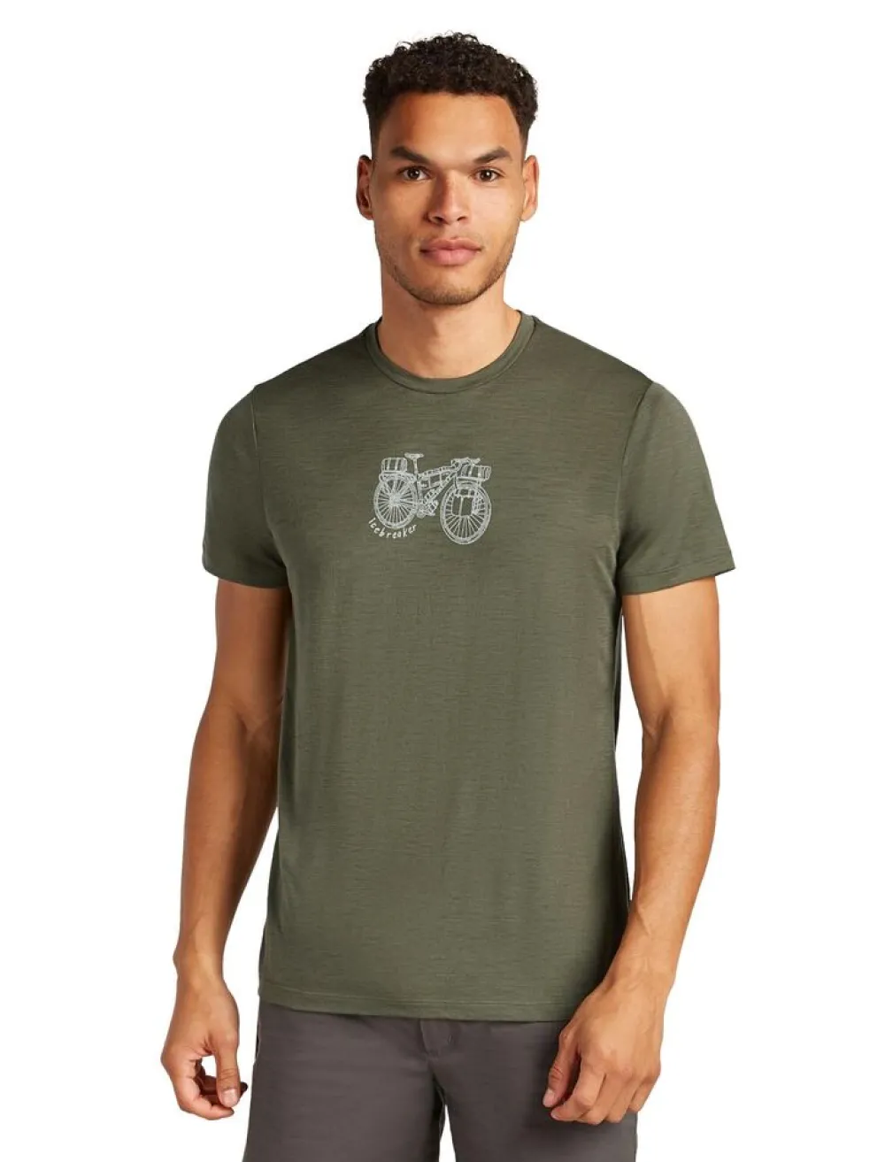Heren Icebreaker M Merino 150 Tech Lite ss Tee Adventure Ride