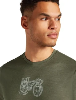 Heren Icebreaker M Merino 150 Tech Lite ss Tee Adventure Ride