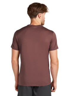 Heren Icebreaker M Merino 150 Tech Lite ss Tee Single Line Camp