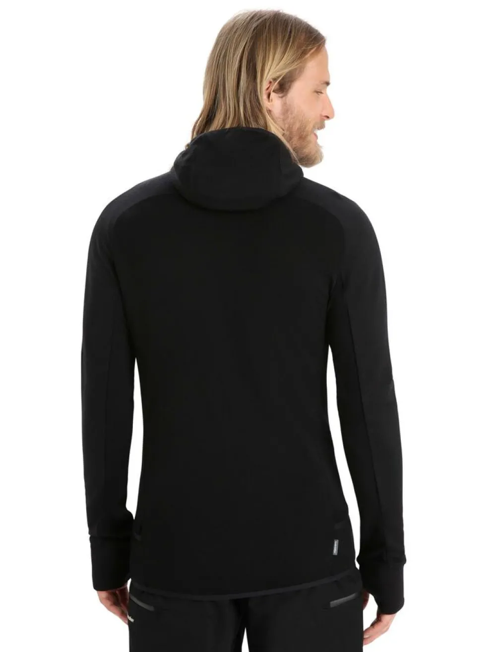 Heren Icebreaker M Quantum zoneknit LS zip hoody