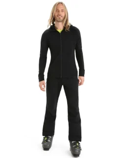 Heren Icebreaker M Quantum zoneknit LS zip hoody
