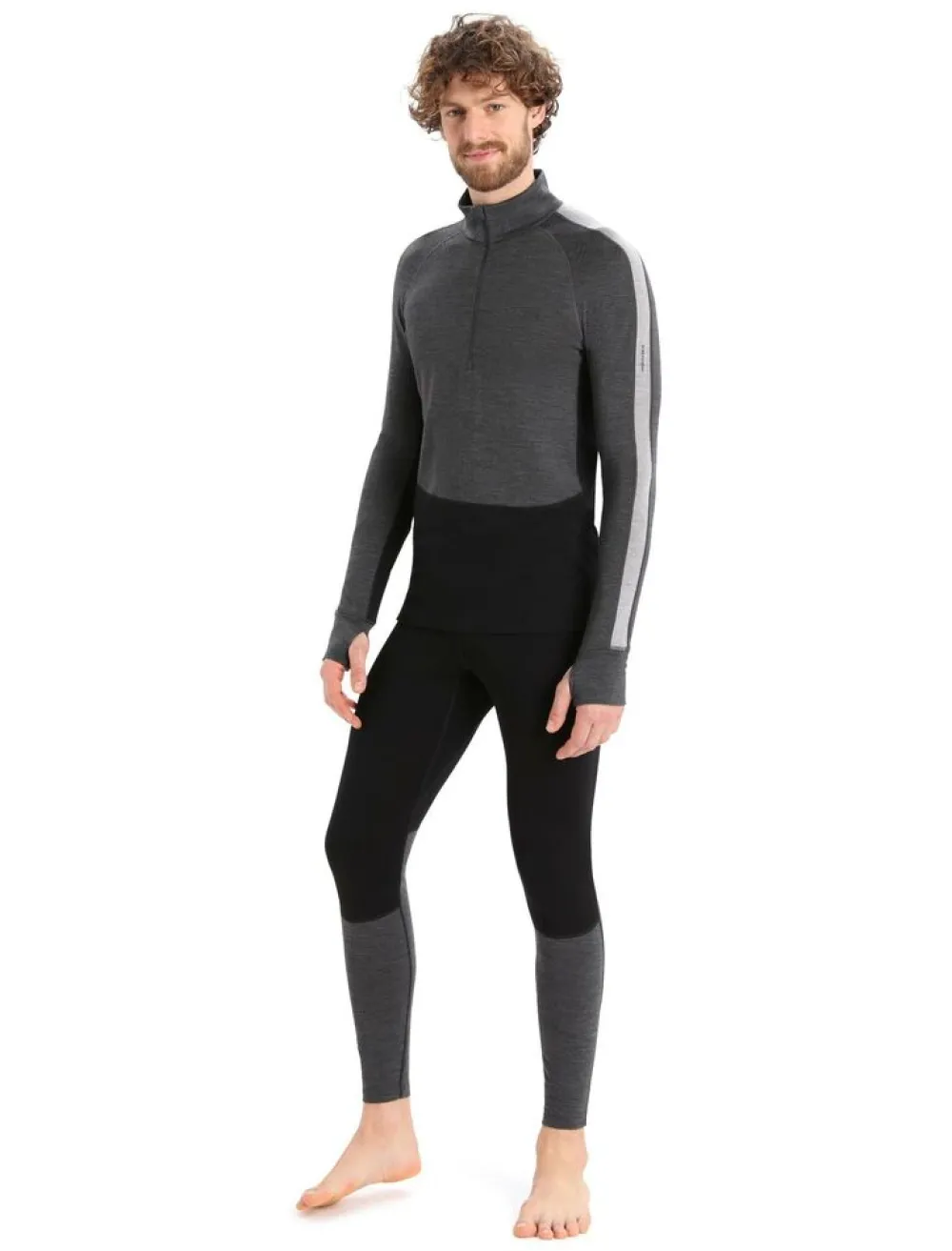 Heren Icebreaker M zoneknit 260 LS half