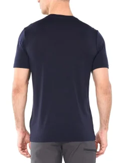 Heren Icebreaker Mens tech lite ss crewe glacial lines