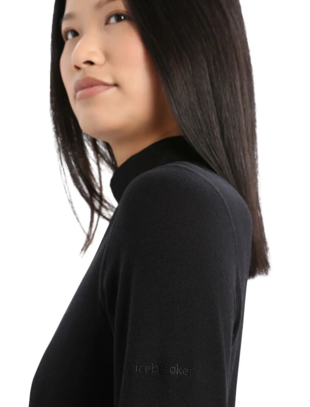 DAMES Icebreaker W 260 tech LS turtleneck