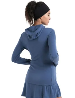 DAMES Icebreaker W Merino 260 Quantum IV LS zip hoodie