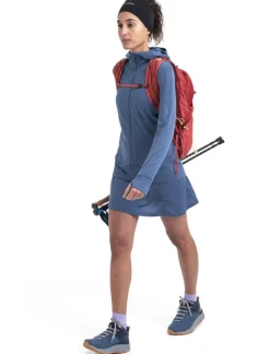 DAMES Icebreaker W Merino 260 Quantum IV LS zip hoodie