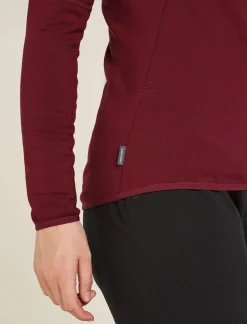 DAMES Icebreaker W Merino 560 Realfleece Element II LS Z
