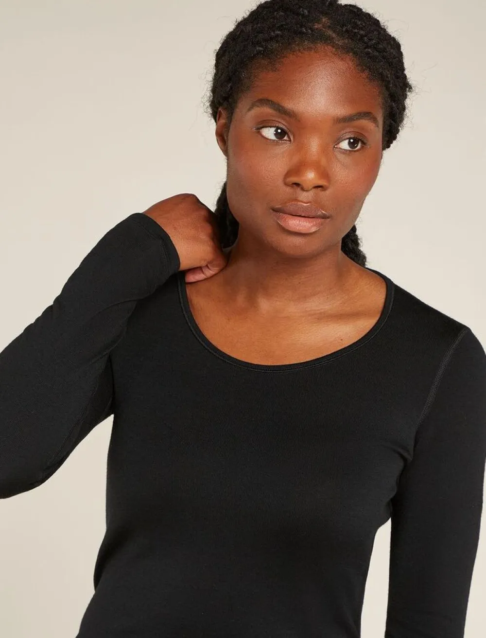 DAMES Icebreaker W Merino 260 Tech LS Scoop