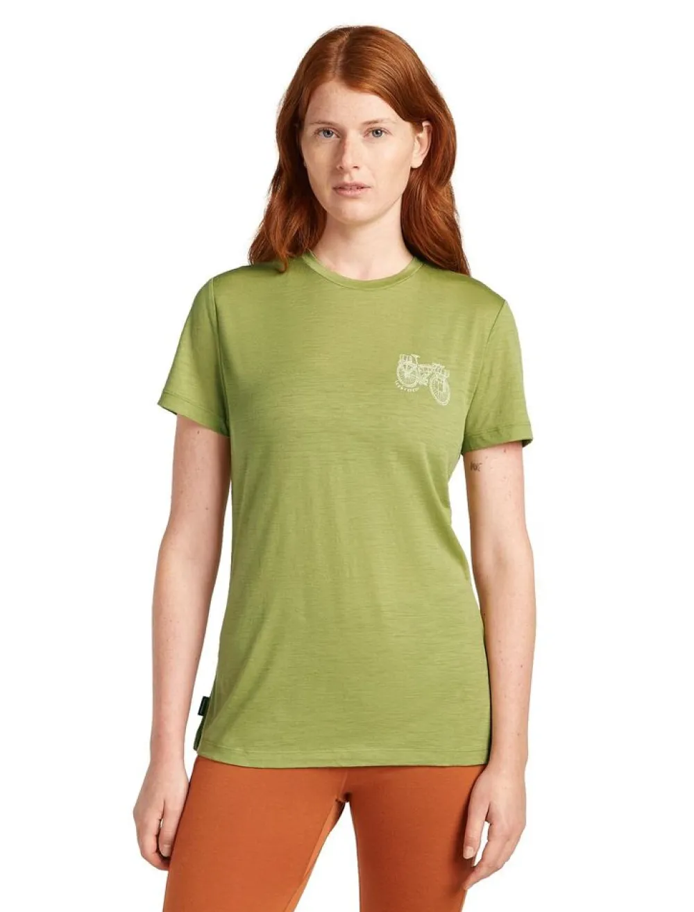 DAMES Icebreaker W Merino 150 Tech Lite ss Tee Adventure Ride