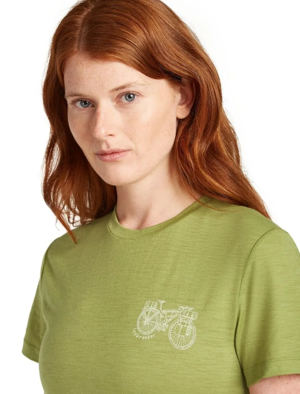 DAMES Icebreaker W Merino 150 Tech Lite ss Tee Adventure Ride