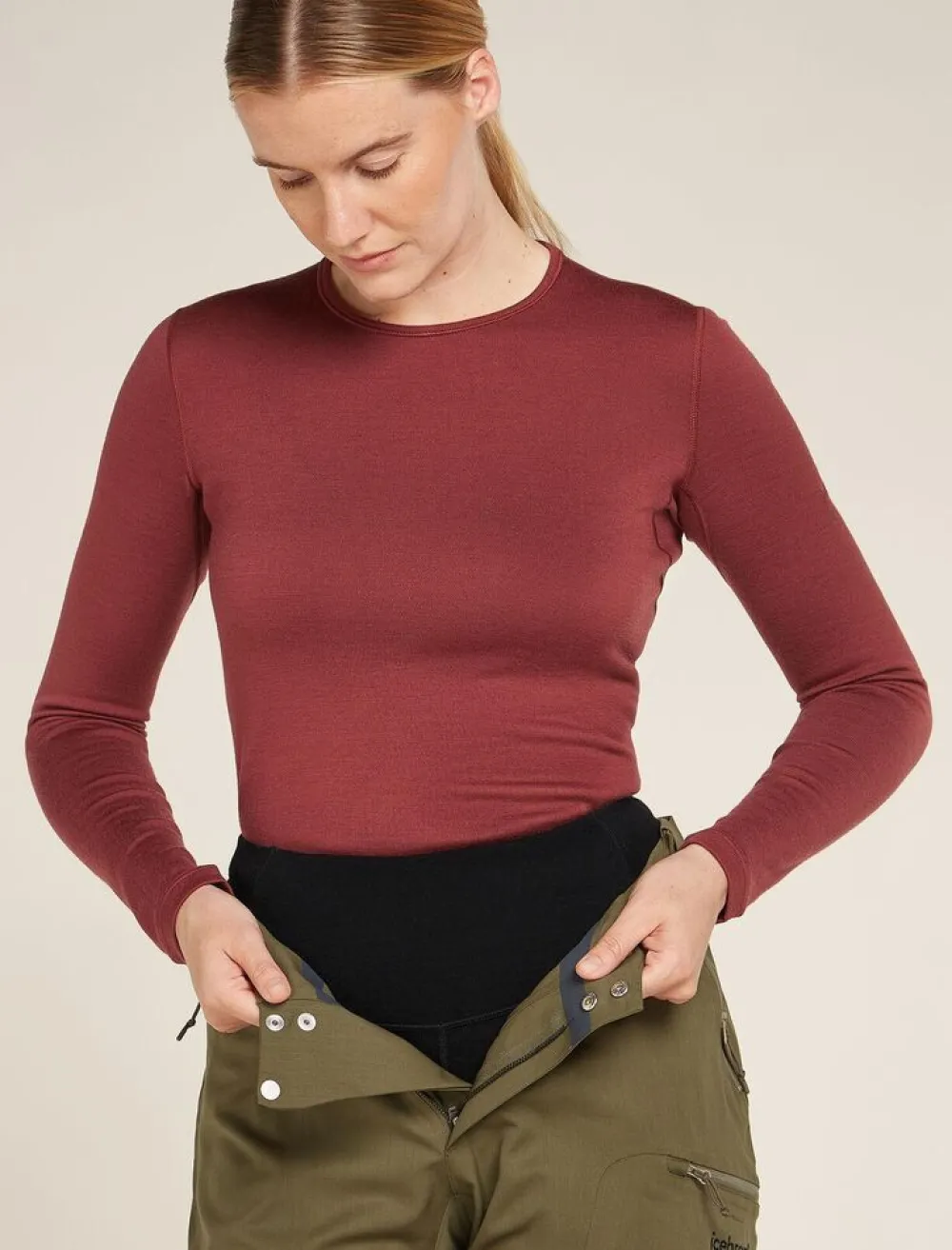DAMES Icebreaker W Merino 260 Tech High Rise Leggings