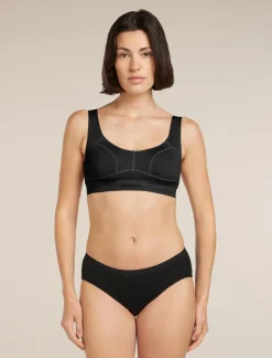 DAMES Icebreaker W Merino Queens Clasp Bra