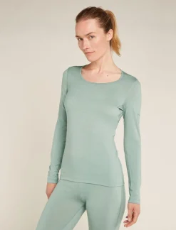 DAMES Icebreaker Wmns 200 oasis LS scoop