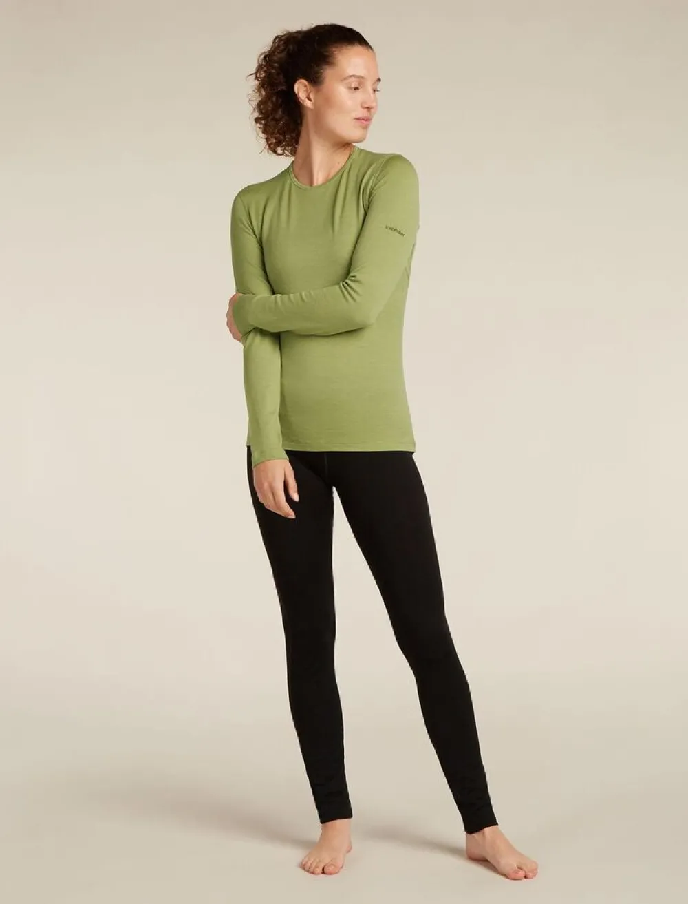 DAMES Icebreaker Wmns 260 tech LS crewe