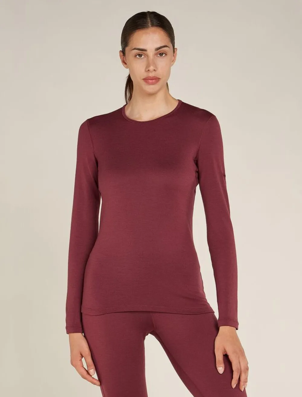 DAMES Icebreaker Wmns 260 tech LS crewe